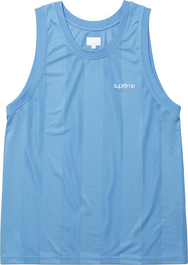 Mesh Stripe Tank Top view 2